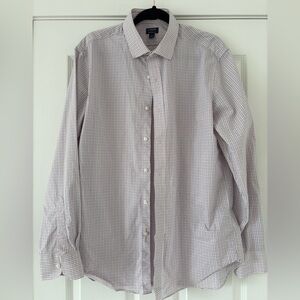 J. Crew Men's Checkered Dress Shirt